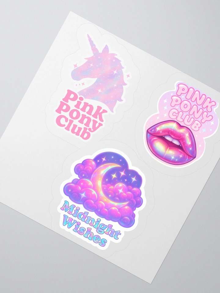 Cosmic Kiss Cut Sticker Set product image (4)