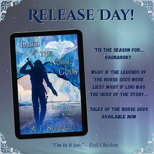It's launch day for Tales of the Norse Gods: Loki Saves the World!
https://books2read.com/u/3nJke8
