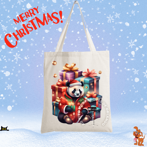 Christmas Bear Tote Bag product image (1)