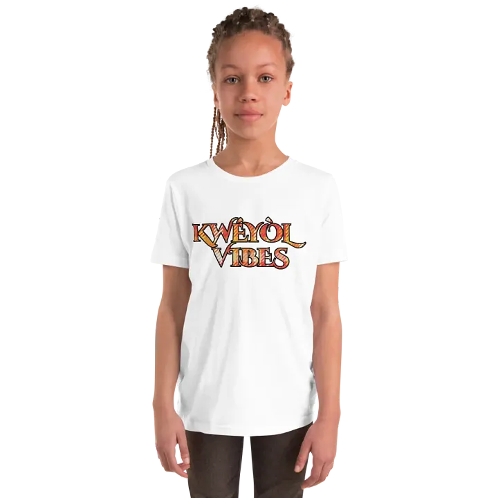 Vibrant KWÉYÒL VIBES Youth T-Shirt product image (62)
