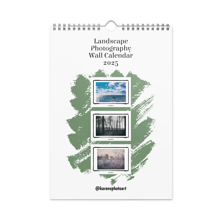 Landscape Photography Wall Calendar 2025 product image (1)
