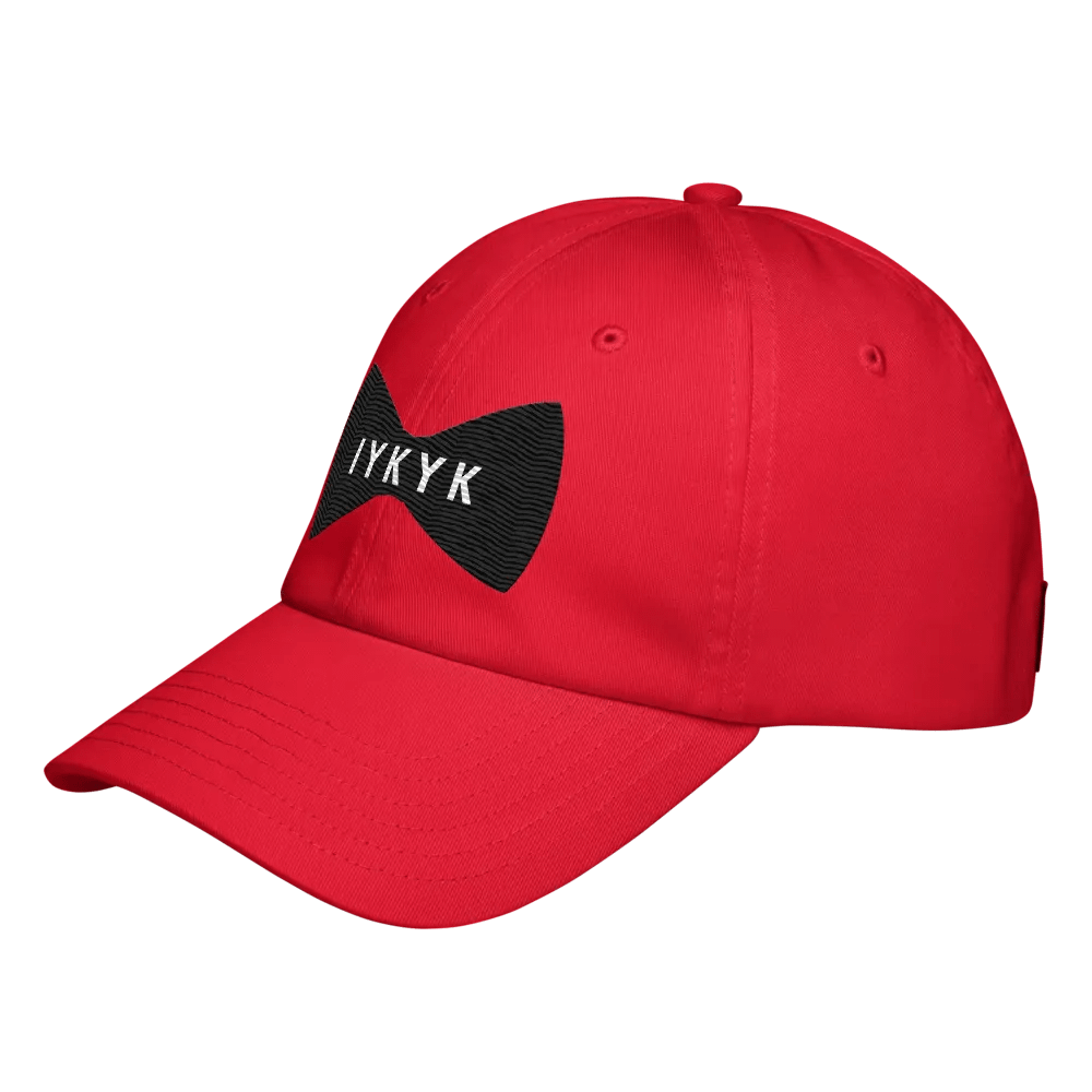 Under Armour Embroidered IYKYK Bow Tie Dad Hat product image (2)