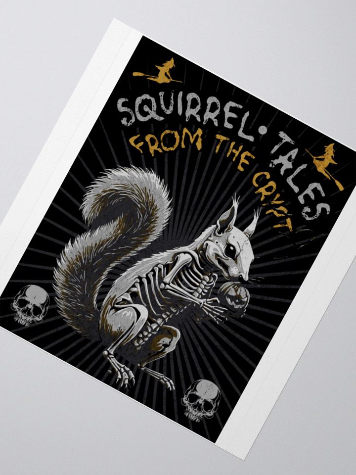 Squirrel Tales From the Crypt Kiss Cut Stickers product image (6)