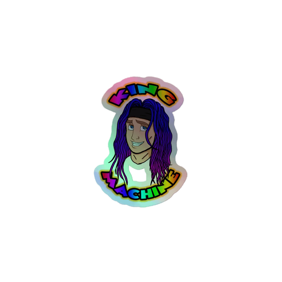 rainbow holographic sticker product image (4)