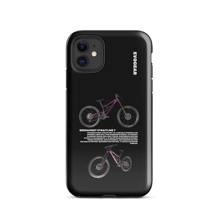 Black Bergamont Straitline 7 iPhone Case product image (47)