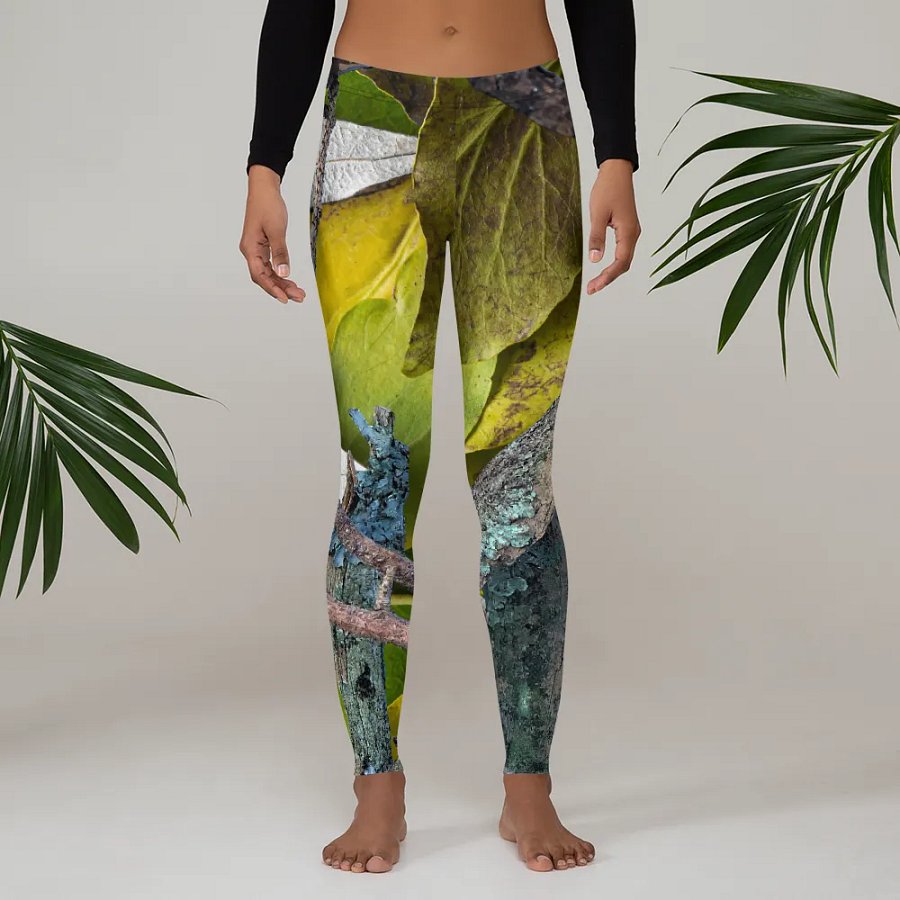 Fallen Leaves Leggins for Women (By Squatchy Girls) product image (3)