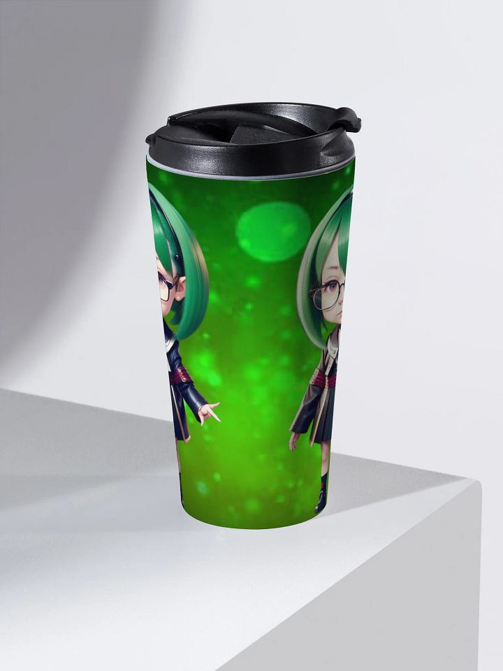 (Green CHIBI) K Stainless Steel Travel Mug product image (2)