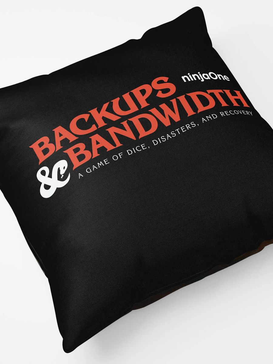 NinjaOne Backups & Bandwidth 2023 - Throw Pillow product image (5)