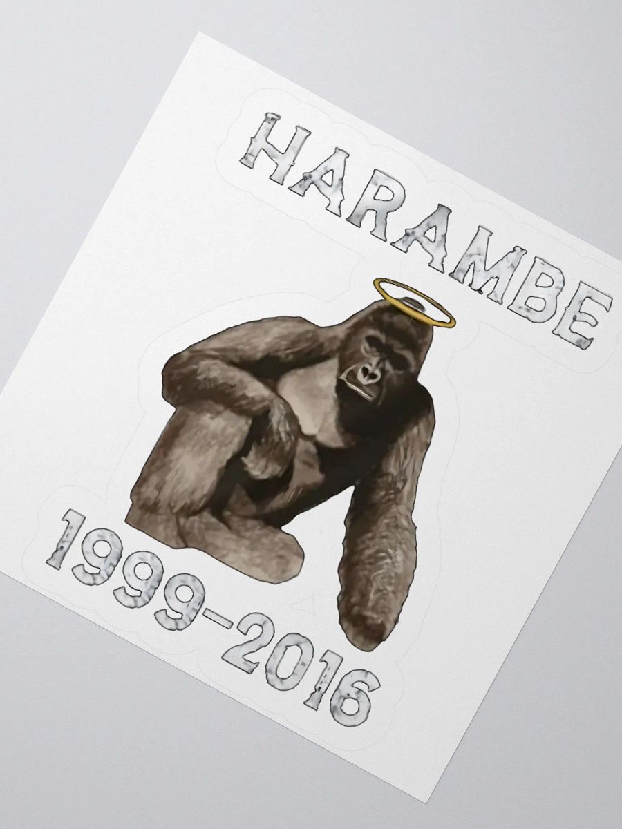 Harambe Sticker product image (2)