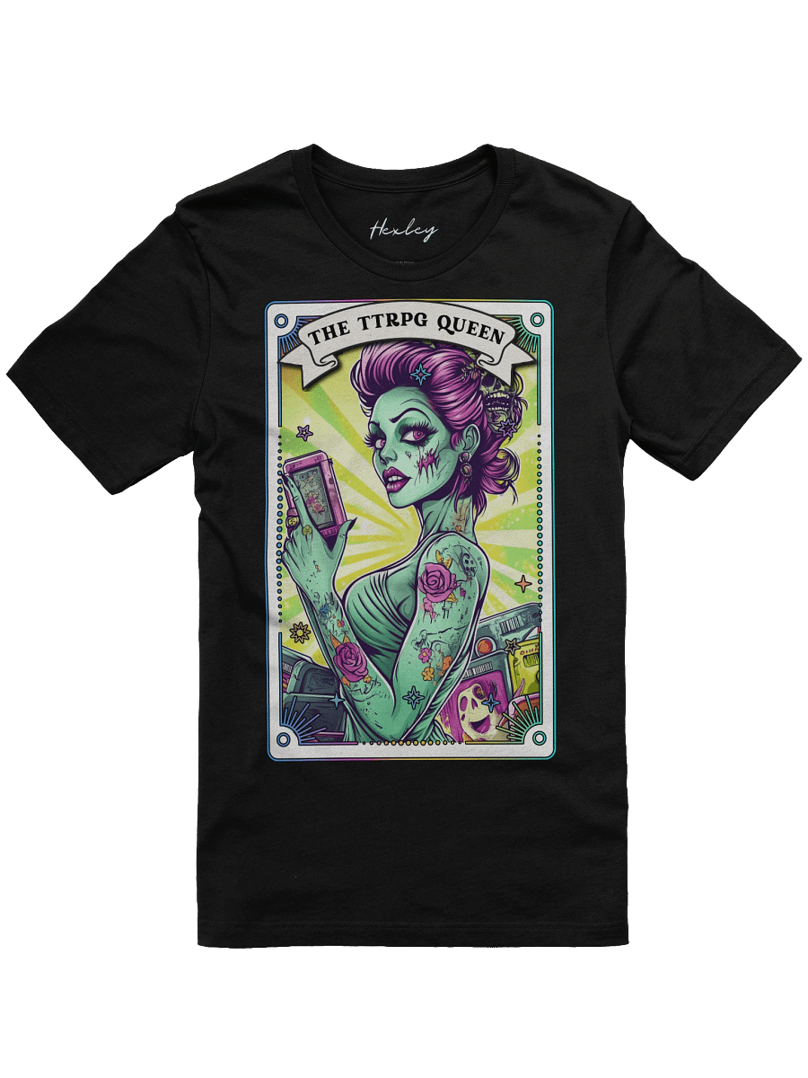 Zombabes: The TTRPG Queen T-Shirt product image (2)