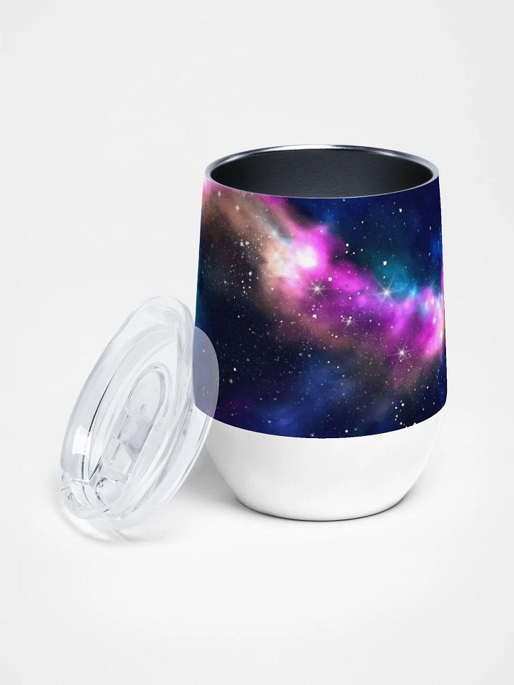 Galaxy of stardust Wine tumbler product image (2)