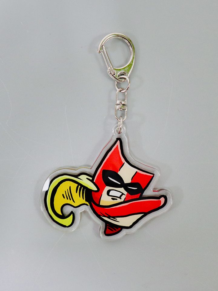 Bacon Lad Kick Acrylic Keychain product image (1)
