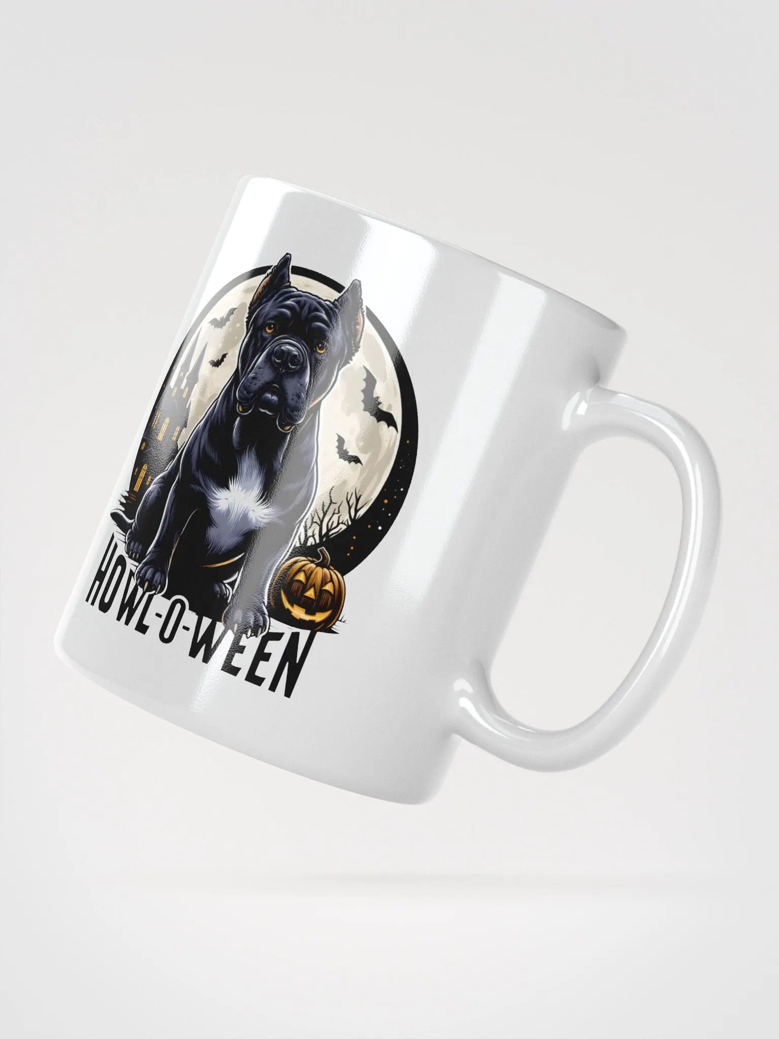Spooky Cane Corso: Halloween Coffee Mug for Dog Lovers product image (2)