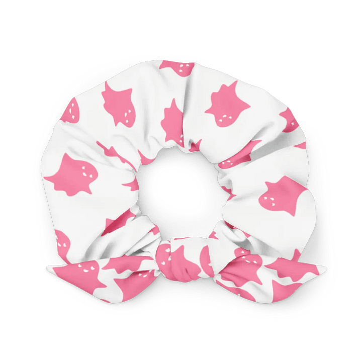 Pink Ghosts All-Over Print Scrunchie product image (2)