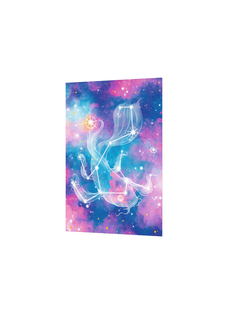 Cotton Candy Galaxy Koi - Print product image (2)