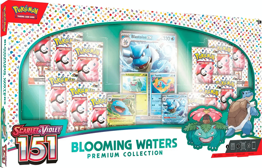 Pokémon TCG: Scarlet & Violet—151 Blooming Waters Premium Collection product image (1)