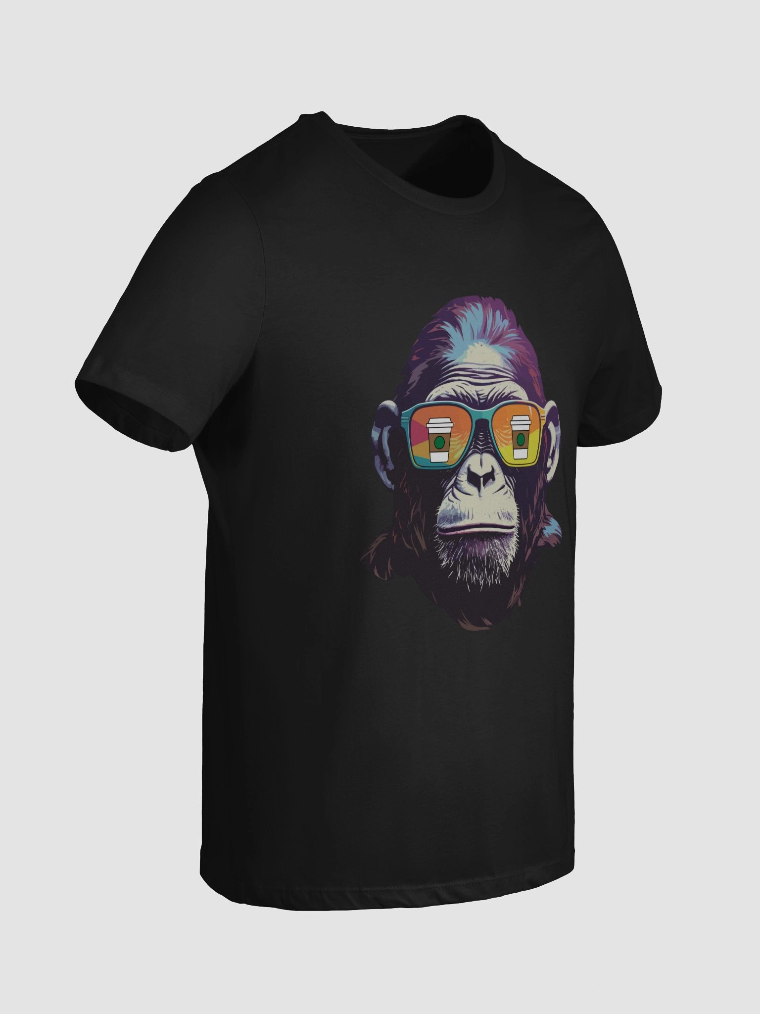 Chimpanzee Coffee Vibes Women's Relaxed T-Shirt product image (73)