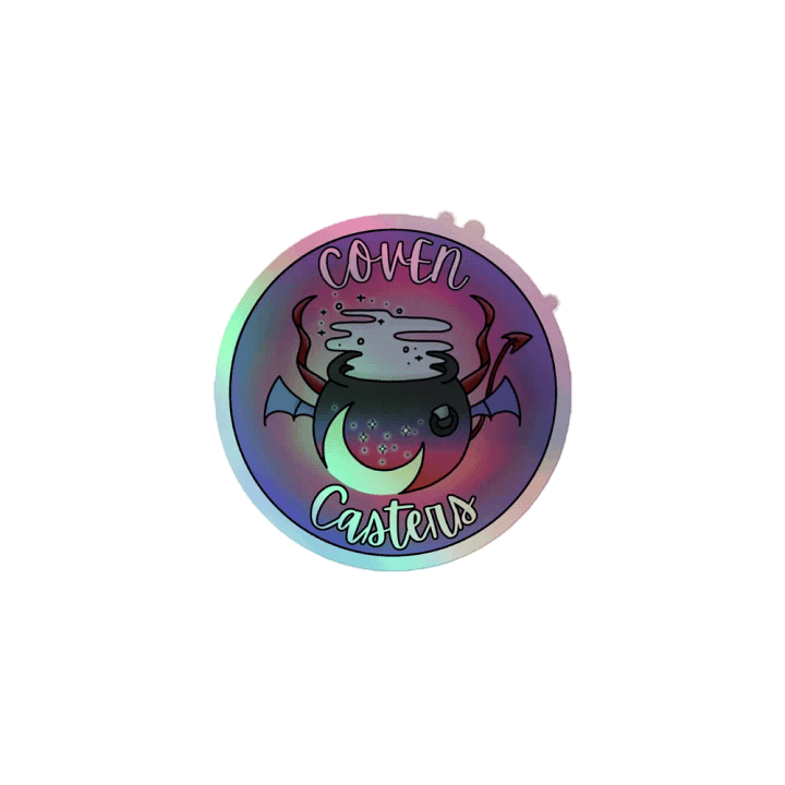 Coven Caster Holographic Sticker product image (1)