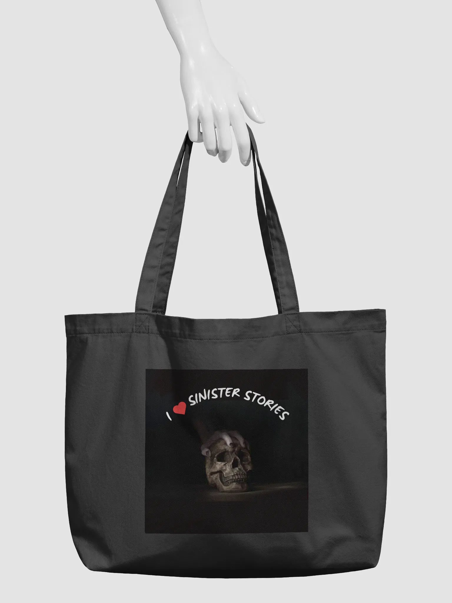 Sinister Stories Organic Tote – “Carry the Fear” Limited Edition product image (3)