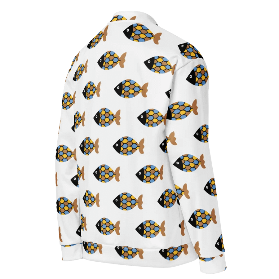 Geometric Mosaic All-Over Bomber Jacket product image (9)