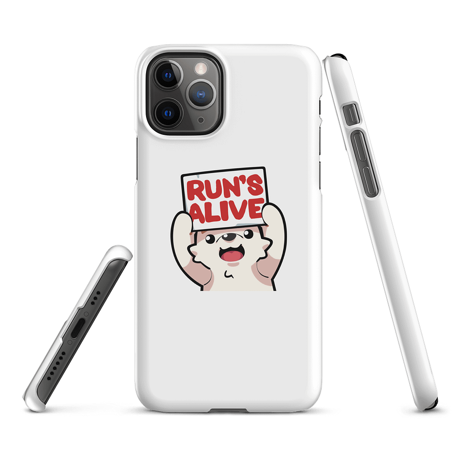 Run's Alive iPhone Case product image (1)