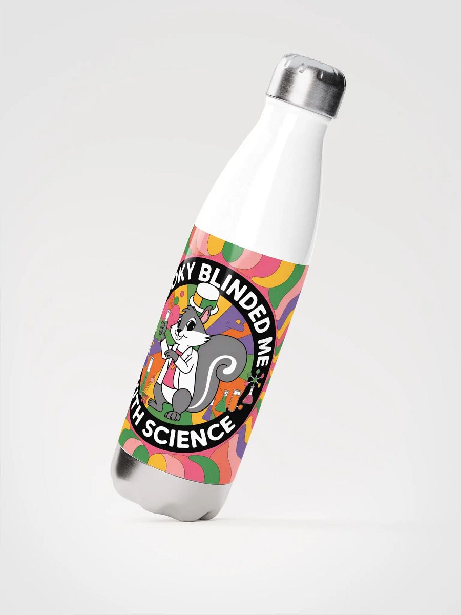 Psychedelic Science Squirrel Water Bottle product image (2)