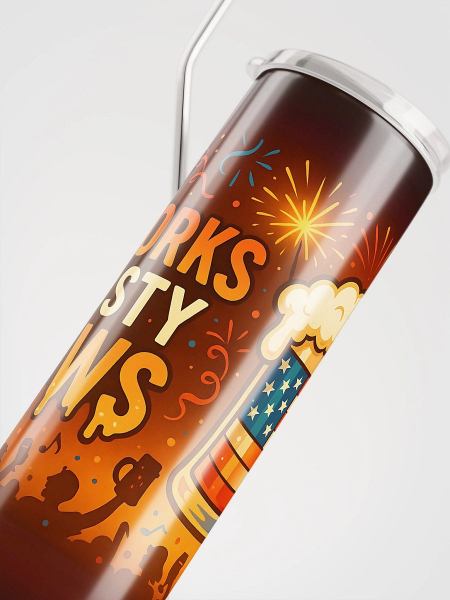 Patriotic Fireworks Stainless Steel Tumbler product image (8)