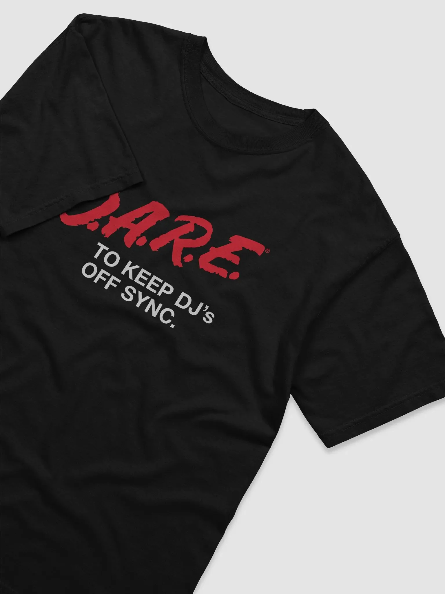 D.A.R.E. to Keep DJs Off Sync - Garment-Dyed Heavyweight T-Shirt product image (3)