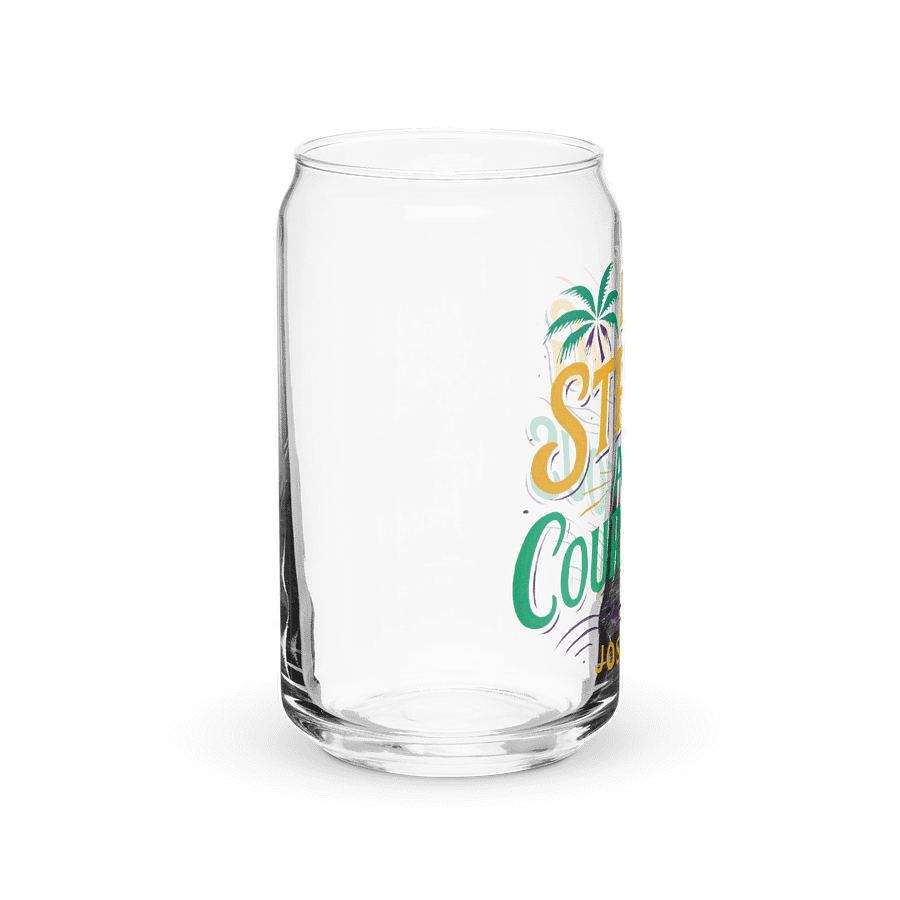 "Fearless Fuel" Can Glass | Joshua 1:9 Graffiti Faith Edition product image (8)
