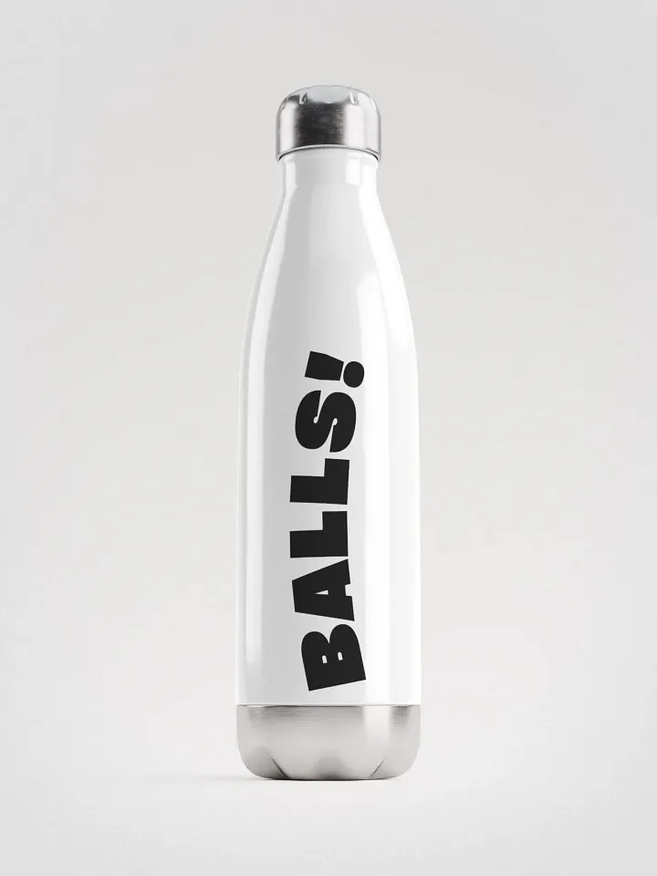 BALLS!™ Stainless Steel Water Bottle product image (1)