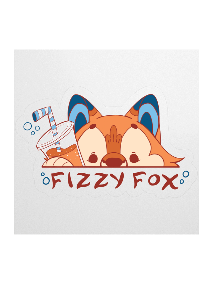 Fizzy Fox Kiss Cut Stickers product image (2)