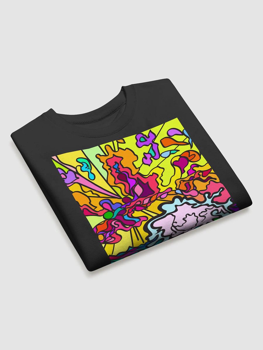 Vibrant Chaos Premium Sweatshirt - Wave at Sunset product image (24)