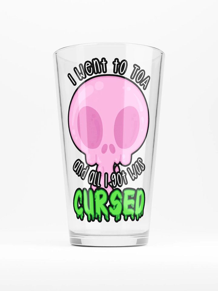 All I Got Was Cursed - Paladin - Pint Glass product image (1)