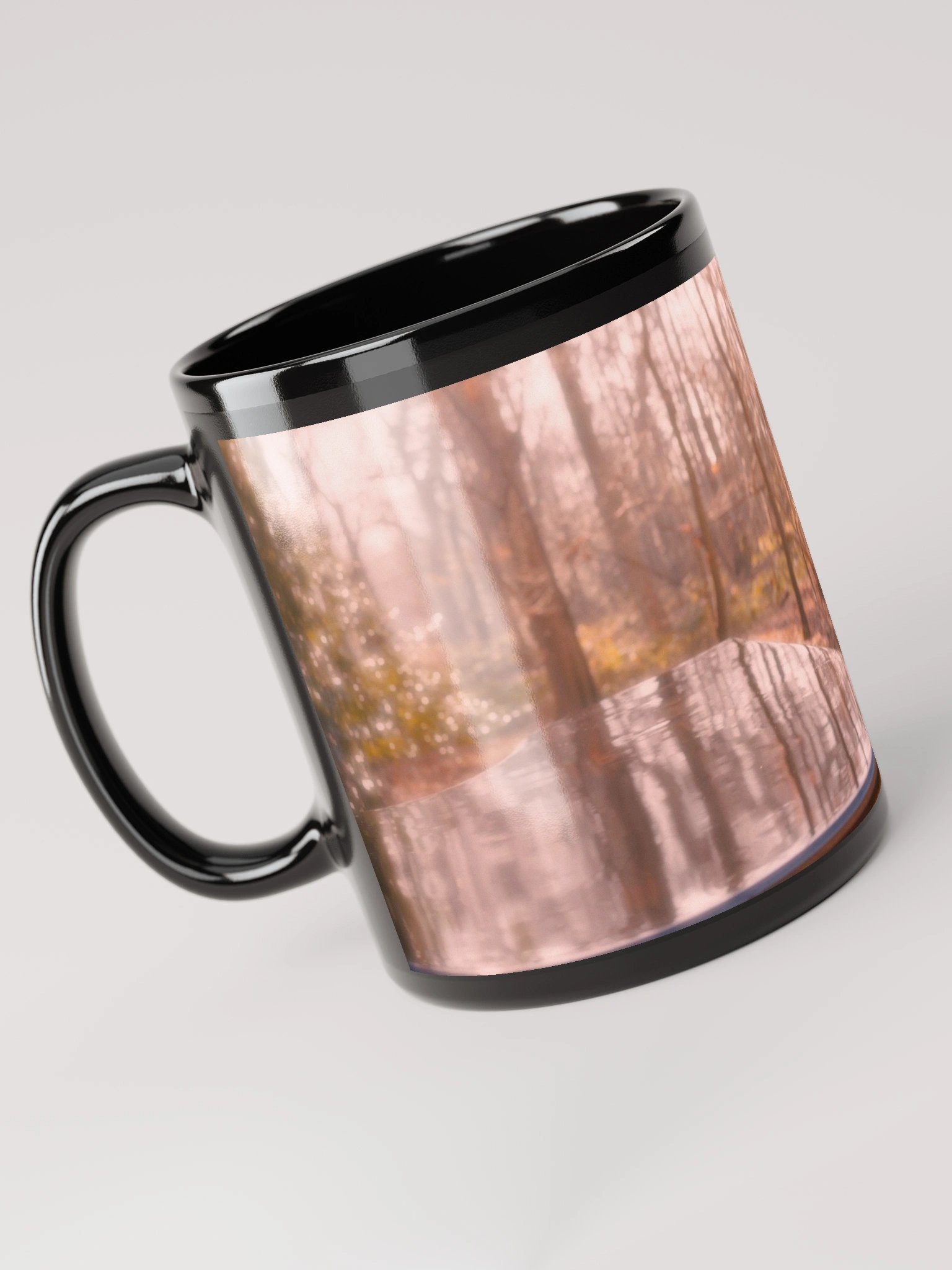 Helen Clarke Black Glossy Mug product image (6)