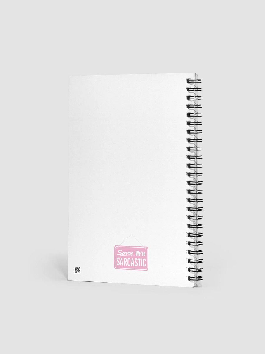 'You're About as Useful as a White Crayon' Spiral Notebook product image (2)