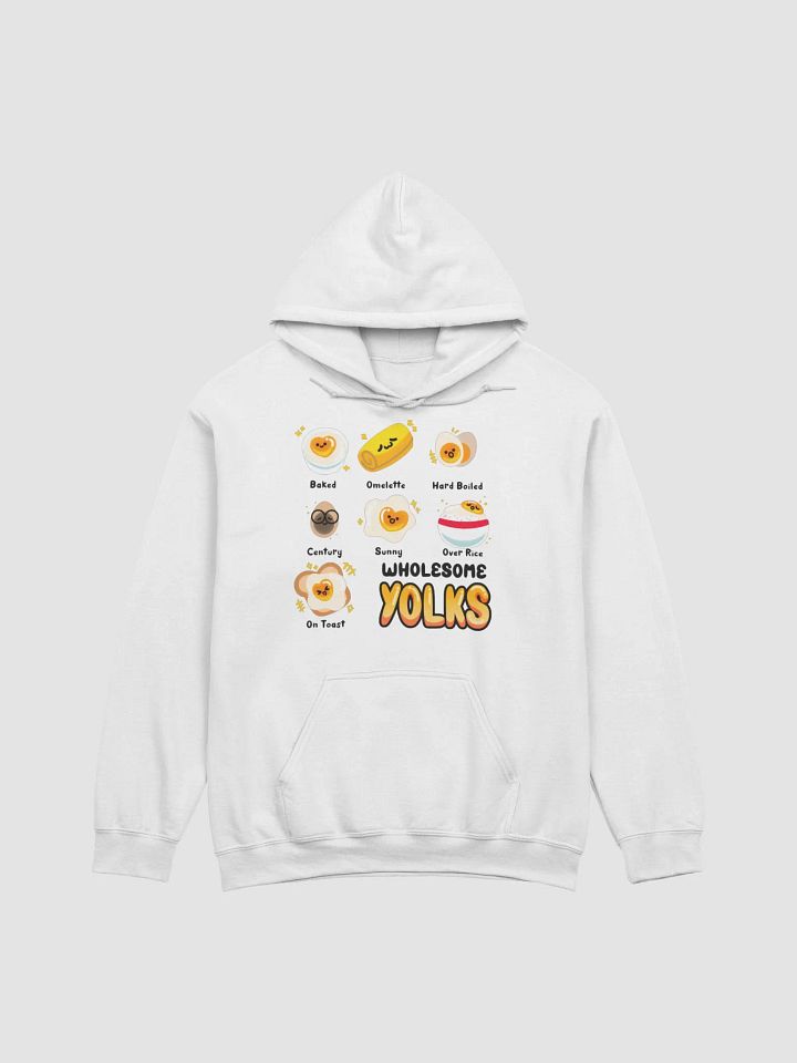 Wholesome Yolks hoodie [Egg Whites Edition] product image (1)