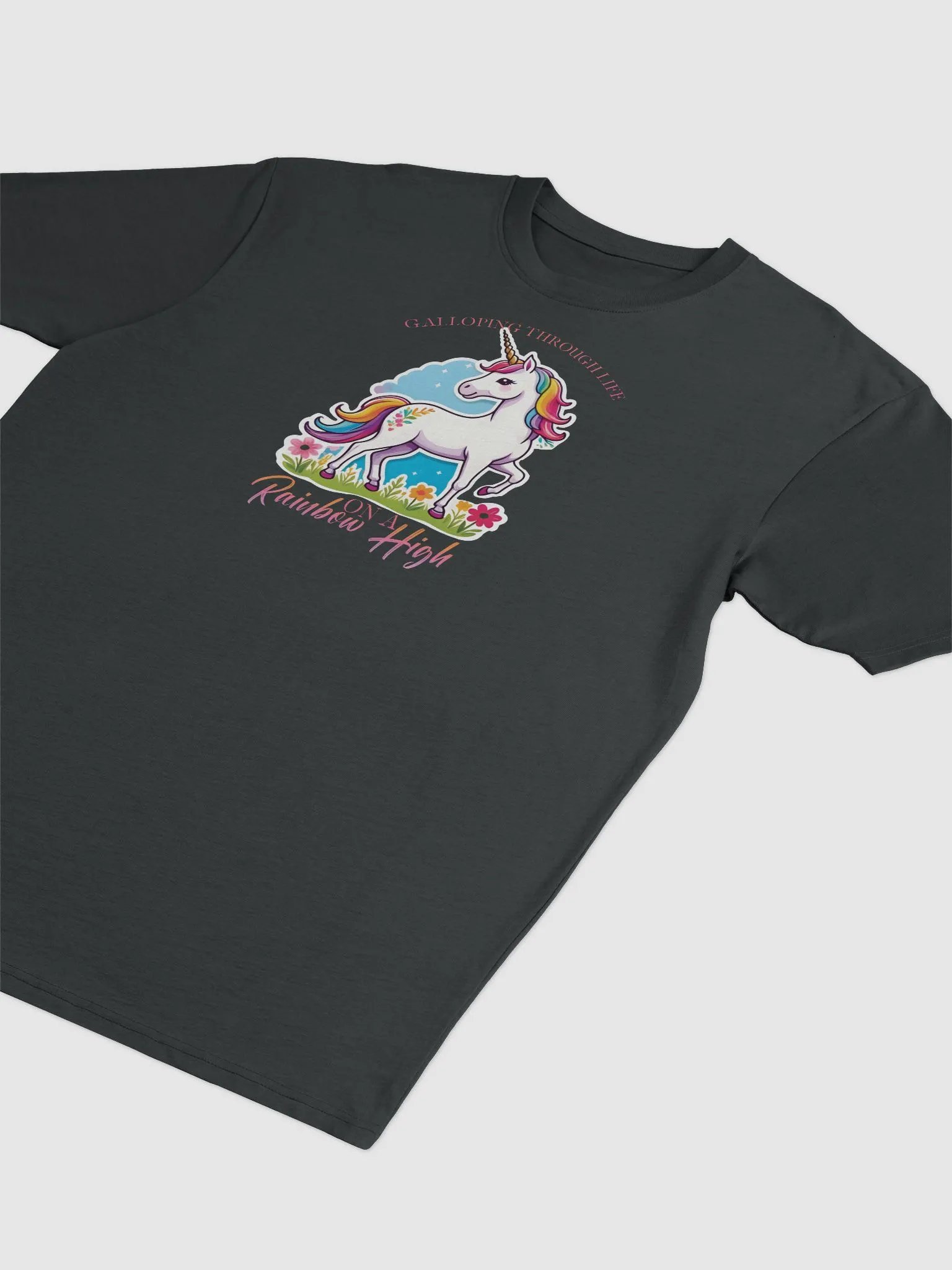 Rainbow Aura Fantasy Unicorn Tee product image (3)