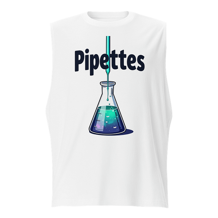 Eco-Friendly Gradient Pipettes and Flask Art Print product image (1)