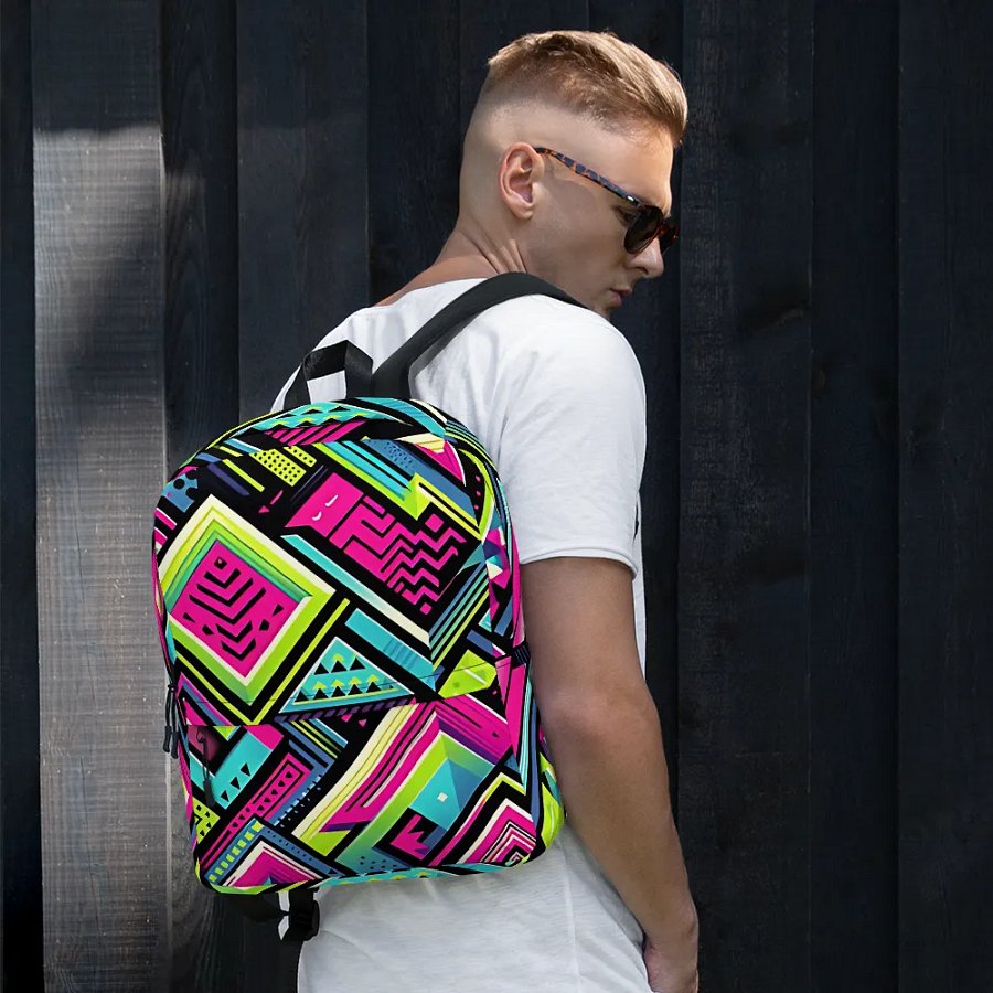 Neon Pop art Backpack product image (1)