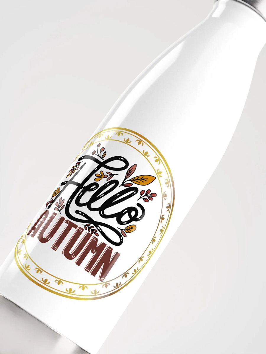 Hello Autumn- Stainless Water Bottle product image (5)