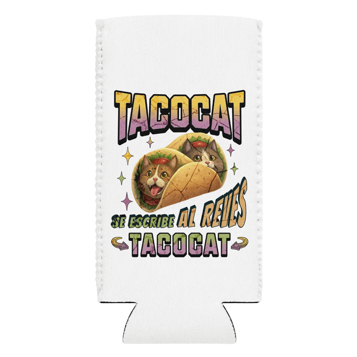 Tacocat Can Cooler: Keep Your Drink Cool in Style! product image (2)