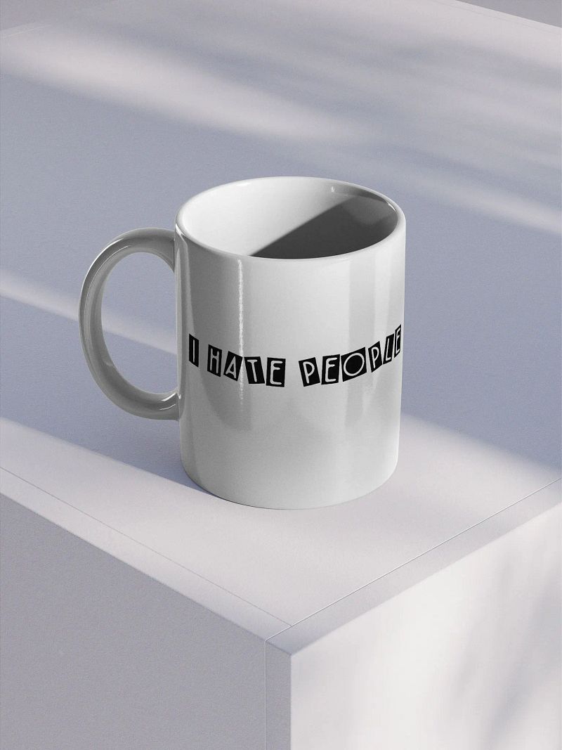I Hate People Mug
