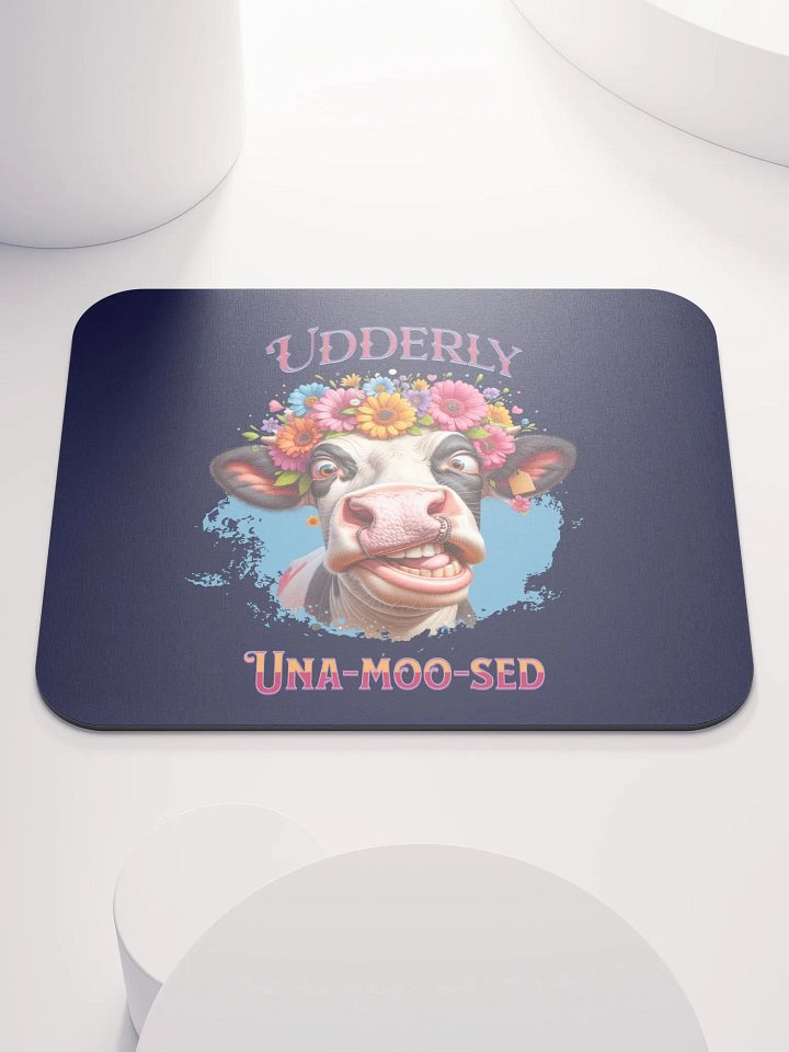 Udderly Unamooosed Mouse Pad product image (1)