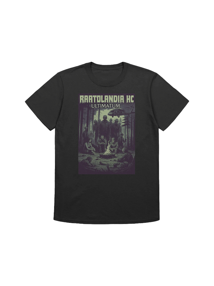 RAATOLANDIA - ULTIMATUM - T-PAITA - MUSTA product image (1)