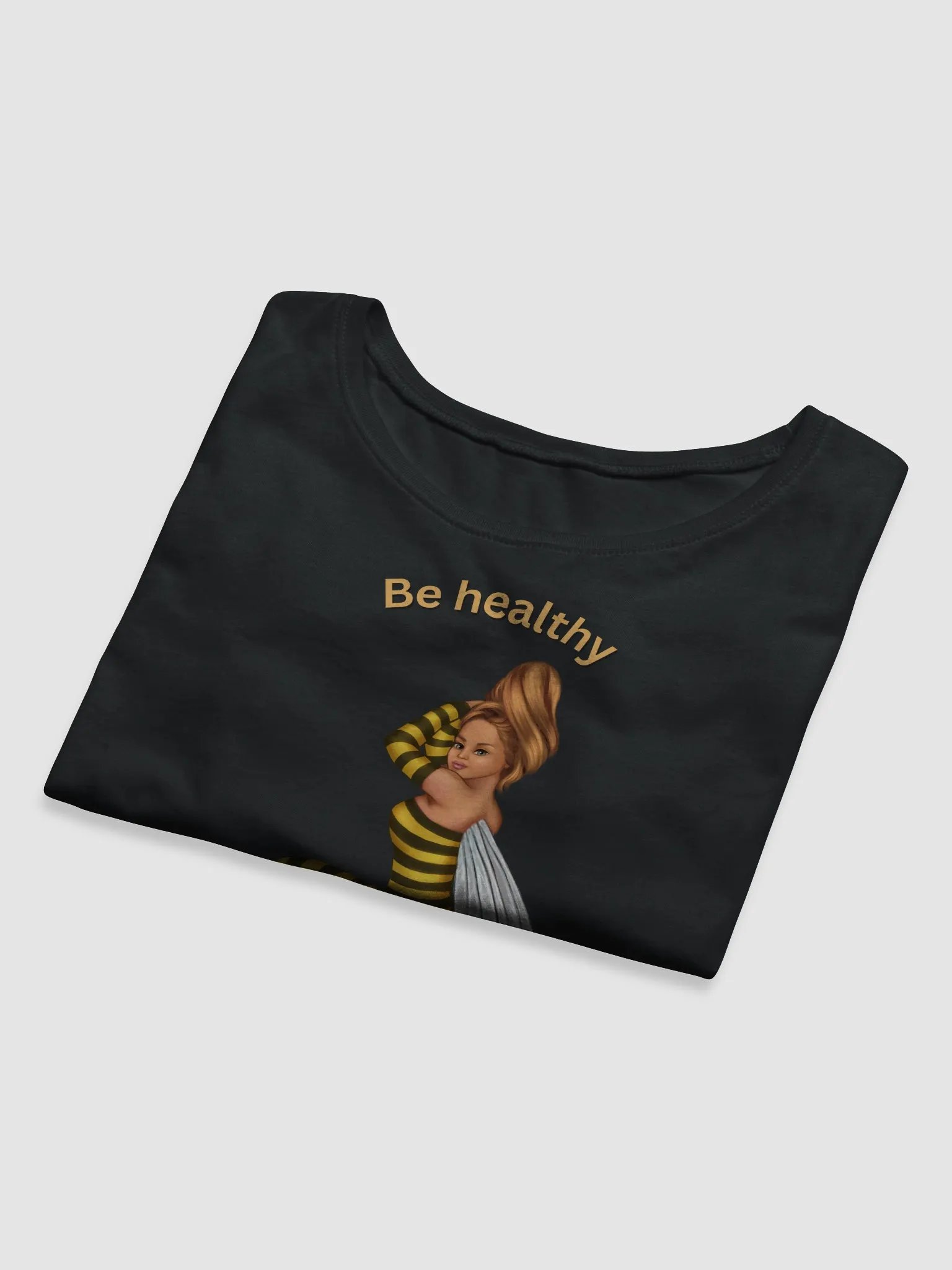 Bee-utiful Health Crop Tee product image (4)