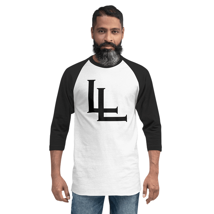 LL Monogram Raglan | White/Black product image (2)