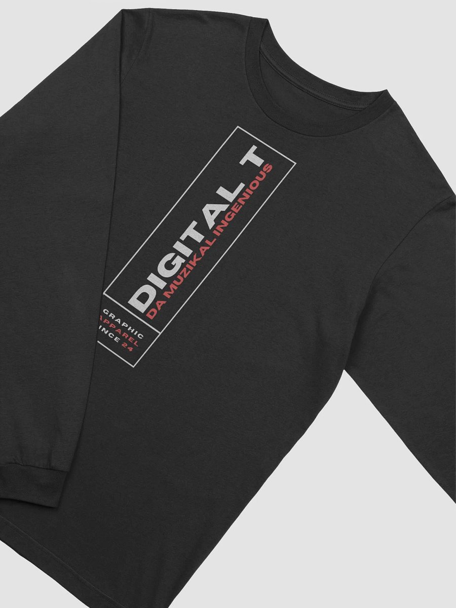 DIGI Supersoft Long Sleeve T-Shirt (Vertical) (Dark Colors) product image (3)