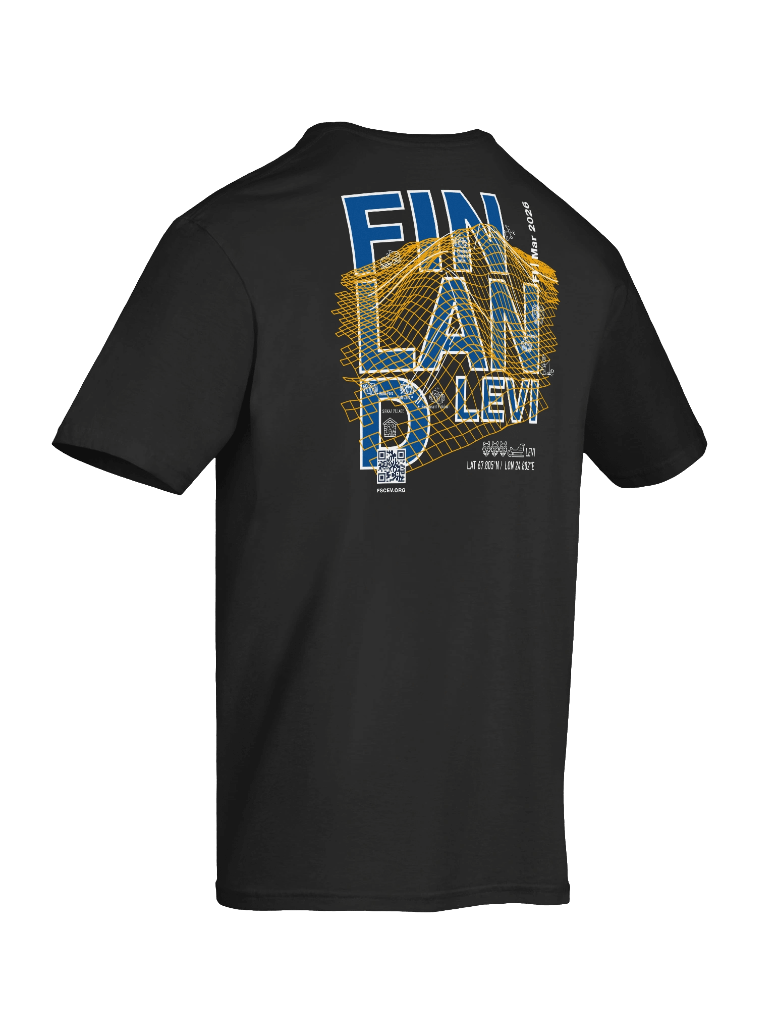 Finland / Levi Coordinates and Resort (front and back print) product image (10)