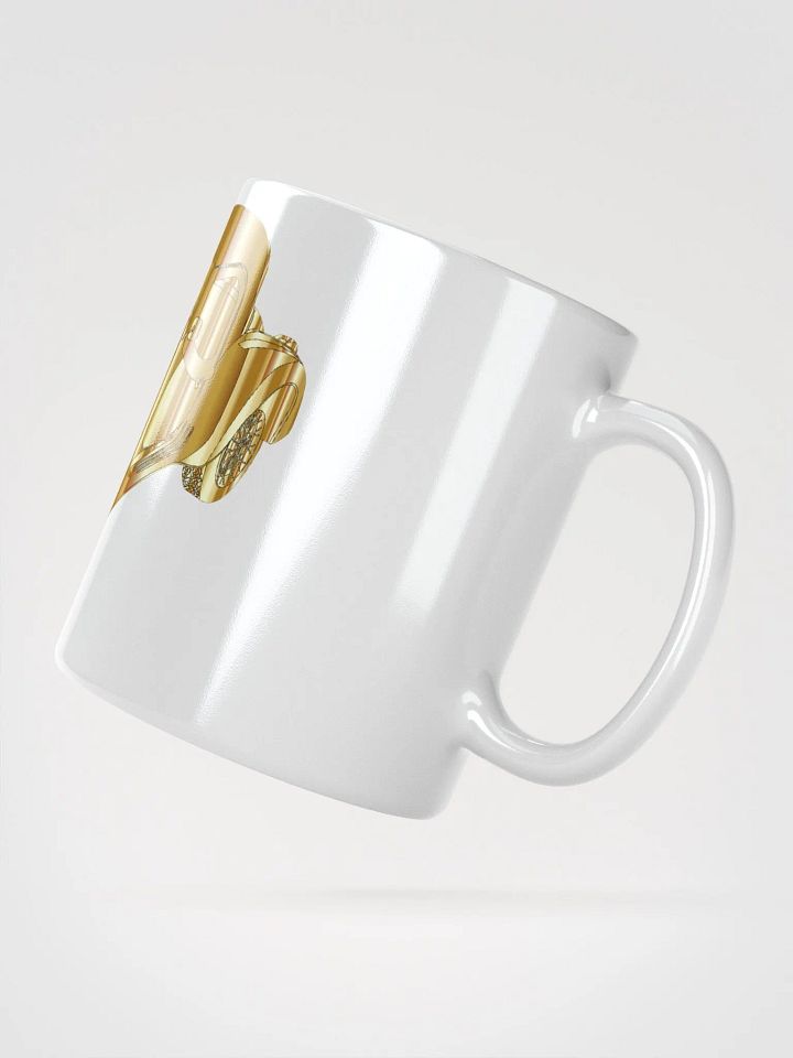 White Glossy Coffee mug-Classic Car product image (4)