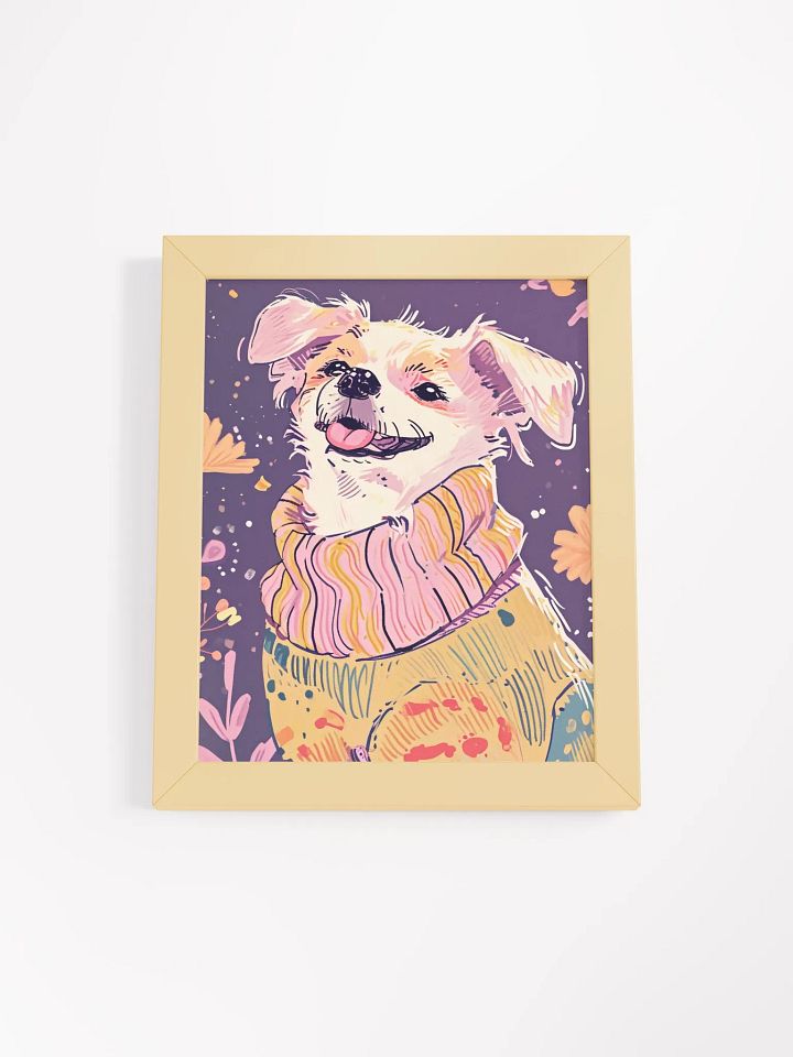 Whimsical Canine Delight Poster product image (1)